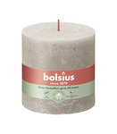 Bolsius Rustiek stompkaars 100/100 Sandy Grey