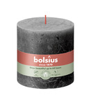 Bolsius Rustiek stompkaars 100/100 Stormy Grey