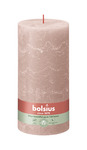 Bolsius Rustiek stompkaars 200/100 Misty Pink