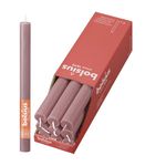 Bolsius Rustiek tafelkaars 9 stuks Ash Rose