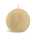 Bolsius Rustiek bolkaars Ø76mm Oat Beige