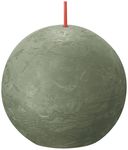 Bolsius Rustiek bolkaars Ø76mm Fresh Olive