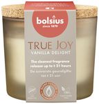 Bolsius Geurglas met kurk 66/83 True Joy Vanilla Delight