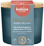 Bolsius Geurglas met kurk 66/83 True Joy Woody Wellness