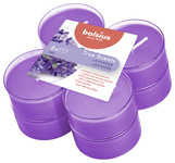 Bolsius Maxilichten clear cup 8u True Scents Lavender