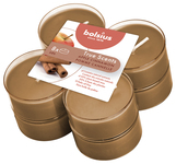 Bolsius Maxilichten clear cup 8u True Scents Apple Cinnamon
