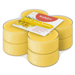 Bolsius Maxilichten clear cup 8u True Scents Mimosa