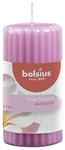 Bolsius Ribbed pillar 120/58 True Scents Magnolia