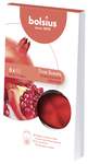 Bolsius Wax melts pack 6 True Scents Pomegranate
