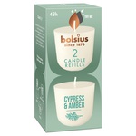 Bolsius Navulling Clean Light pack 2 Cypress & Amber
