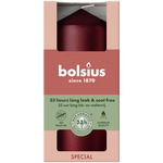 Bolsius Stompkaars 120/58 metallic Red