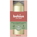 Bolsius Stompkaars 120/58 metallic White Silver