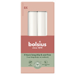 Bolsius Dinerkaarsen 170/20 doos 8 Cloudy White