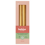 Bolsius Gotische kaarsen 245/24 doos 4 metallic Golden Orange