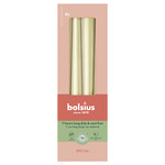 Bolsius Gotische kaarsen 245/24 doos 4 metallic White Silver