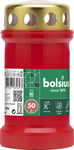 Bolsius Graflicht nr 3 met deksel rood