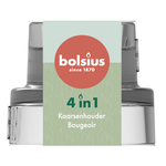 Bolsius Glazen multi houder rond
