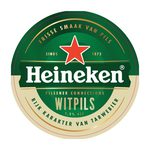 Heineken witpils viltjes 4x100