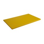 Caterchef snijbld geel 50x30cm. 15mm dik