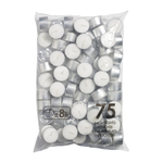 Bolsius theelicht 8u zak 75 stuks