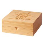 Tea of life bamboo box