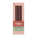Bolsius dinerkaars rustiek 270/23 fluweel rood 8x8stuks
