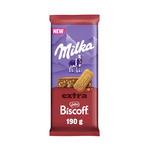 Milka extra biscoff 190 gr
