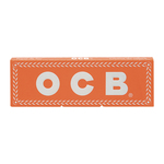 OCB orange single rolling paper boekje 50 vloeitjes