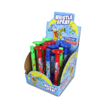 Whistle spray candy