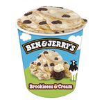 Ben & Jerry's Pint brookies & cream 8 x 465 ml