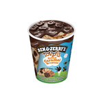 Ben & Jerry's Pint topped salted caramel brownie 8 x 438 ml