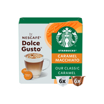 Nescafe Dolce Gusto starbucks latte caramel 12 cups