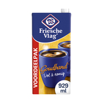 Friesche vlag koffiemelk goudband pak 930 ml