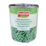 Freshcan sperziebonen gebroken blik 800 gr uitlek 455 gr