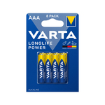 Varta Longlife power AAA single blister 8
