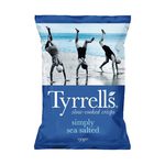 Tyrrells zeezout chips 150 gr