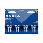 Varta Long Life AAA blister 8 stuks