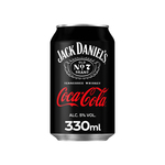 Jack daniel's & coca cola blik 33 cl