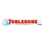 Toblerone wit 100 gr