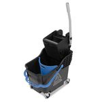 Numatic Rolemmer HB1812B ReFlo zwart met blauwe hendel