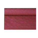 Damast papier bordeaux rol 1.2 x 6 m