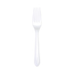 Depa plastic vork reusable 180mm wit a50