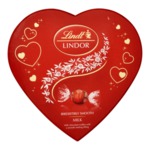 Lindt lindor heart milk doosje 160 gr