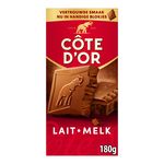 Cote d'or original tablet melk 180 gr