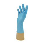 Handschoen nitril blauw ongepoederd XL a100