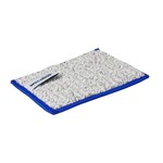 Weco microvezel schuurpad blauw 15x11cm