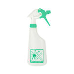 Sprayflacon compleet groen desinfectie 600 ml