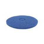 Schrobmachinepad 17 inch blauw (432 mm.)