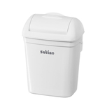Satino smart dameshygienebox kunststof wit 8 L