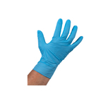 Handschoen nitril blauw ongepoederd XL a100